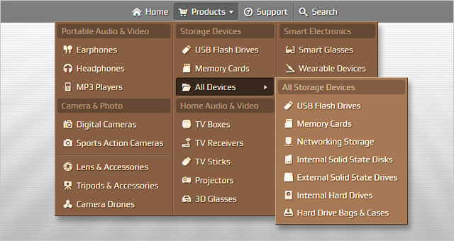 Creating Advanced Dropdown Menus